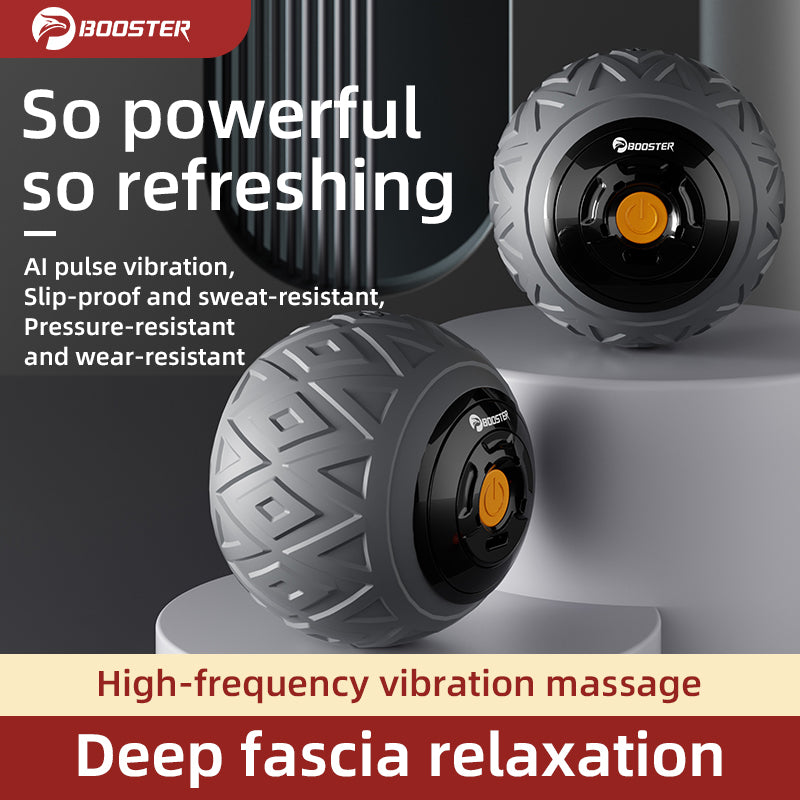 Booster Smart Electric Vibration Fascia Ball For Muscle Relax