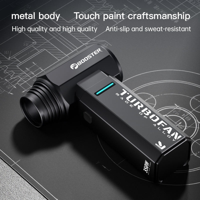 Booster TF40 M Full Aluminum Alloy Body Violent Fan (New Release)