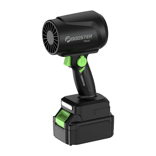 Booster Turbo Fan TF64C – High-Power Cordless Air Blower for Car Detailing | 1300g Thrust | Makita Battery Compatible