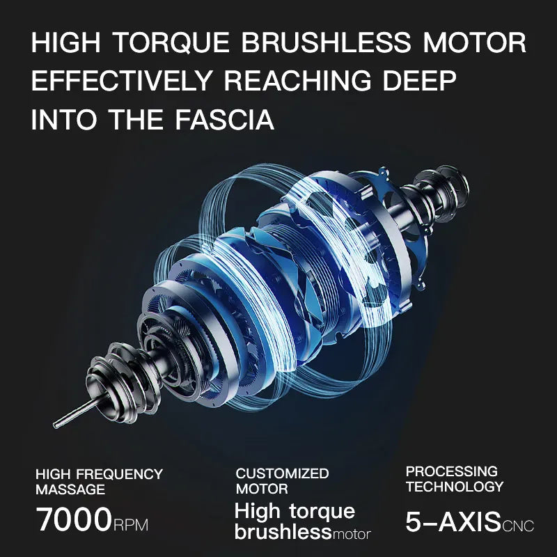 Booster™ Electric Massagers 💪 Booster F26 Deep Tissue Massage Gun – Muscle Recovery After Workout & Training