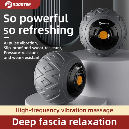 Booster™ Massage Gun Booster Smart Electric Vibration Fascia Ball For Muscle Relax