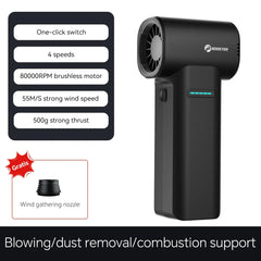 Booster™ Booster TF40A1 Blower , Lightweight 412g Cordless Fan For BBQ, Leaf Cleaning & Dust Removal