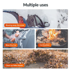 Booster™ Booster TF40A1 Blower , Lightweight 412g Cordless Fan For BBQ, Leaf Cleaning & Dust Removal