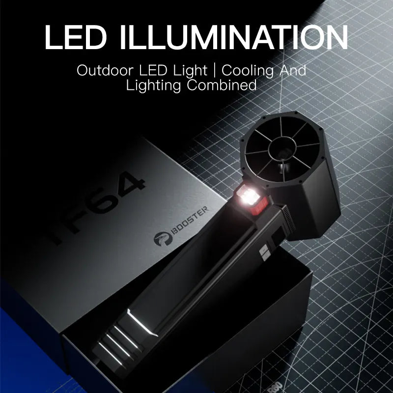 Booster™ car dryer Booster TF64 Turbo Fan Car Dryer  Blower for Car Detailing Portable & Scratch-Free Drying