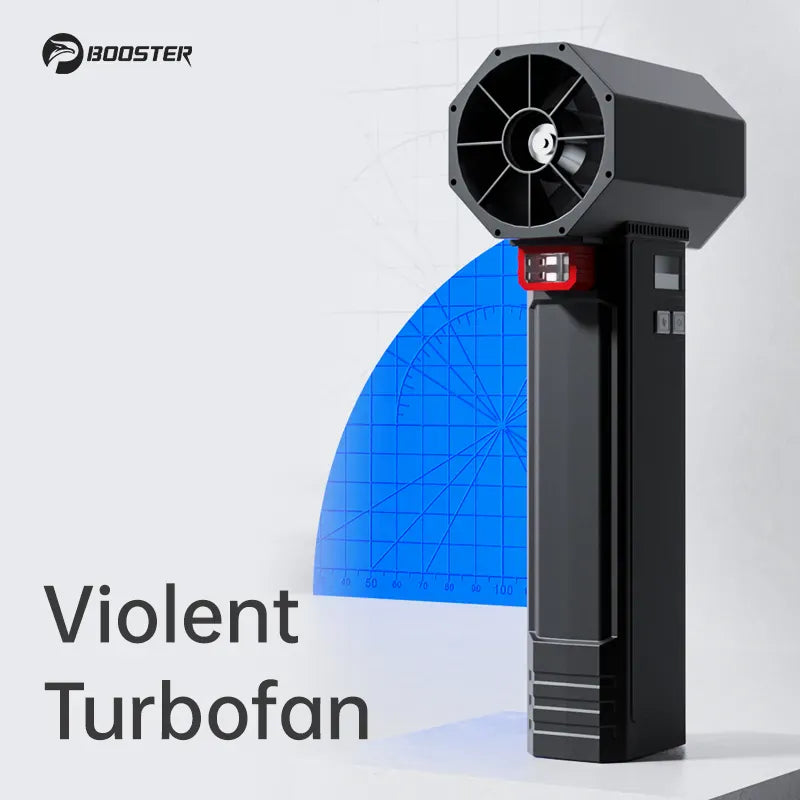 Booster™ car dryer Booster TF64 Turbo Fan Car Dryer  Blower for Car Detailing Portable & Scratch-Free Drying