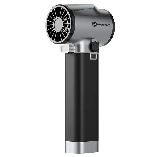 Booster™ Turbo Fan Booster Turbo Fan TF64 A2 – Ultra-Powerful Handheld Car Dryer for Detailing | 55m/s Wind Speed, Scratch-Free Car Wash Drying, Portable Cordless Blower