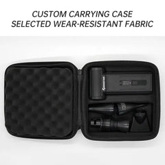 Booster™ MINI Turbo Fan black / 2500mah Booster Turbo Fan W01 – 130000RPM Mini Handheld Turbo Fan with Dust Cleaning & Inflating Kit