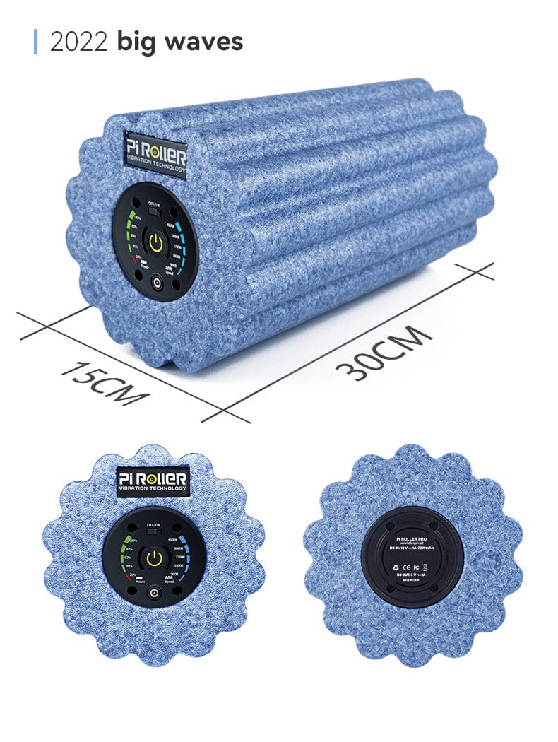 Boosterfit High-Density EPP Electric Foam Roller | 5-Speed Adjustable & 4500 RPM Motor