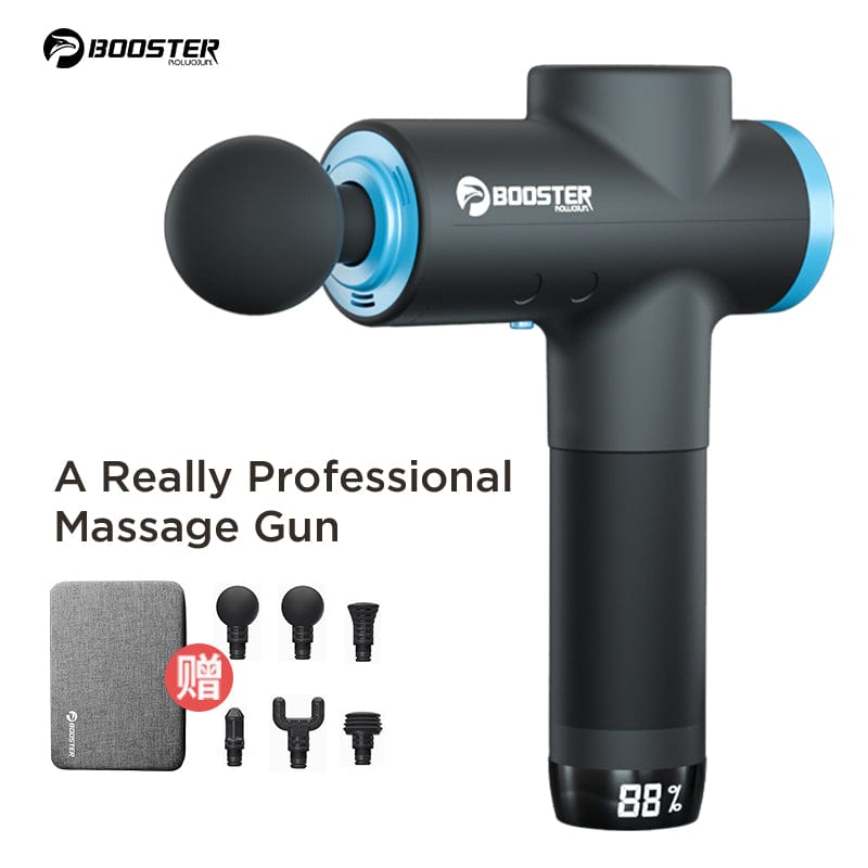 Boosterfit M2-B Massage Gun - 8-Speed Percussion Therapy Device | 10mm Stroke, 3.5-6 Hours Battery Life